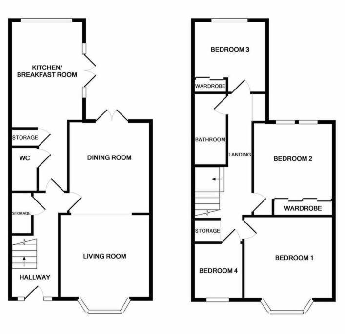 Spacious 4 Bed Rooms, Parking, Garden And Near Parks, Beaches And University Борнмът Екстериор снимка